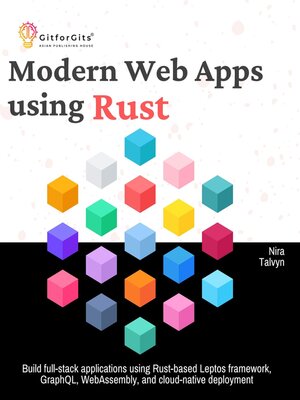 cover image of Modern Web Apps using Rust